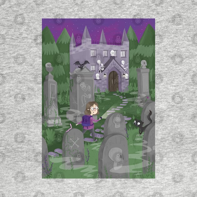 Exploring the Graveyard by DIKittyPants